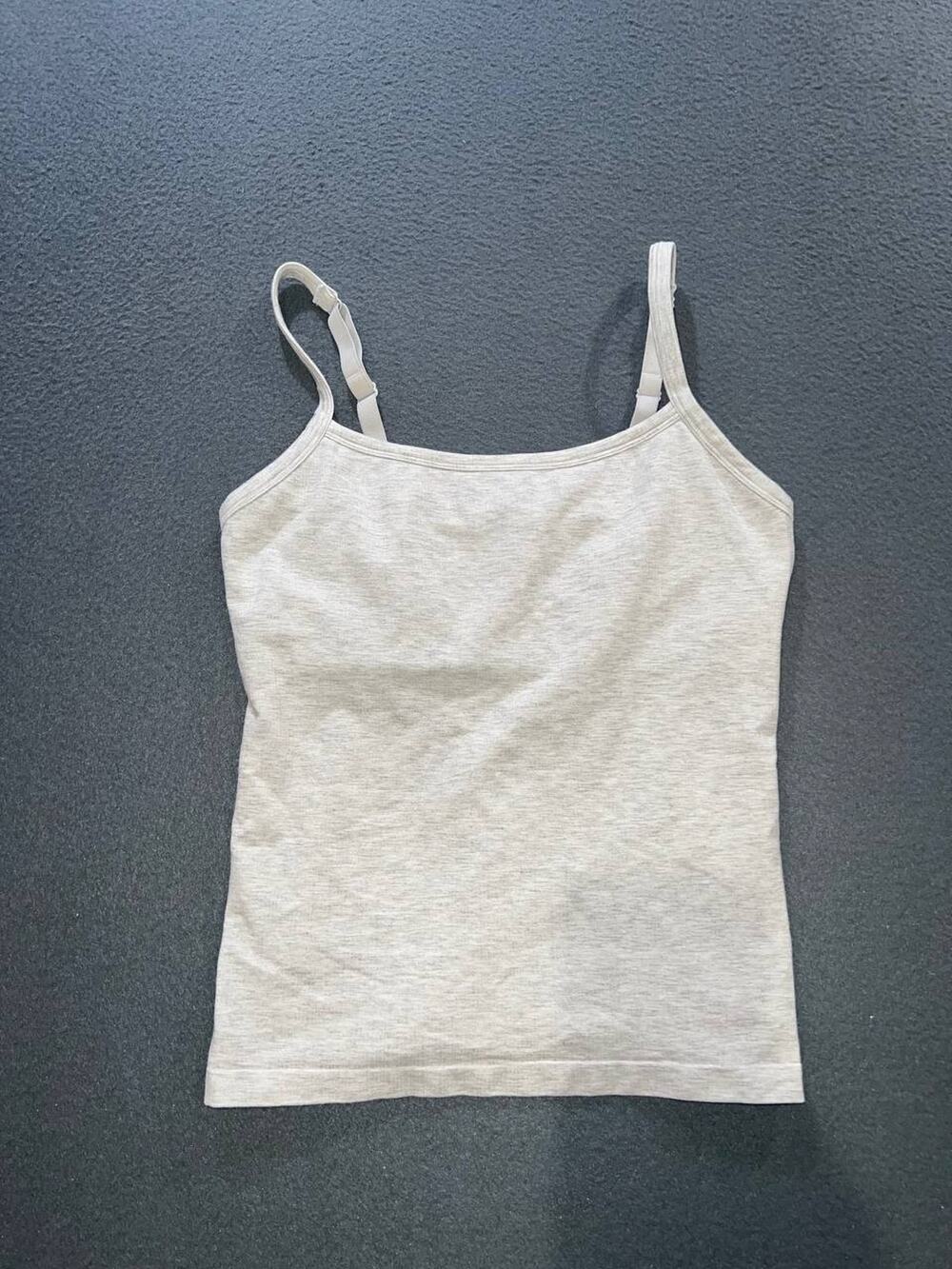 Bombas Seamless Cami babydoll top Y2K Built-In Bra M/L Style A011197